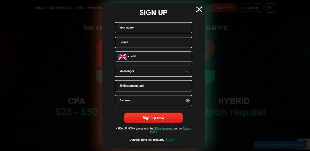 Модель оплаты RevShare